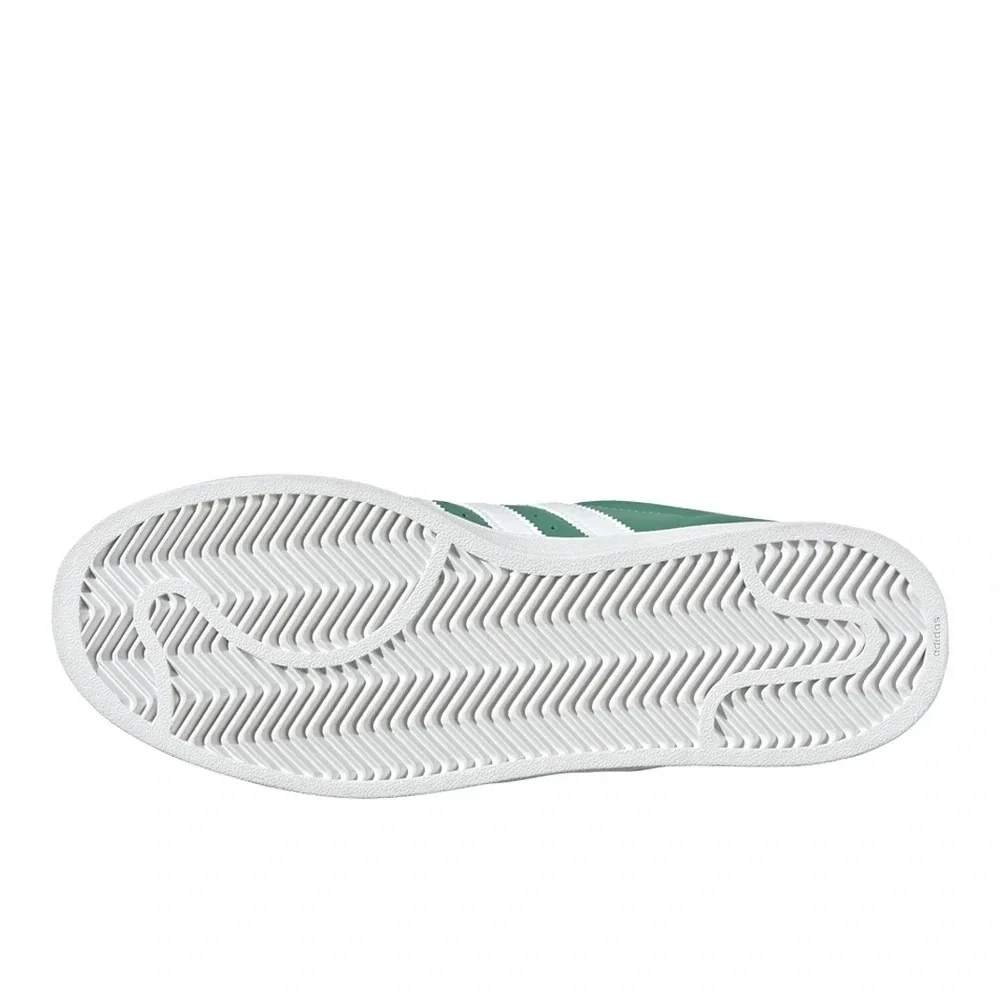 adidas Superstar II Mens Size 8.5 Green/White Sneakers Casual Shoes JI3076 NEW